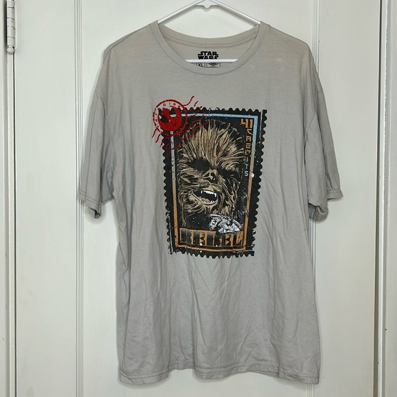 Star Wars Other - Star Wars Men’s Wookiee Chewbacca Stamp Print T-Shirt